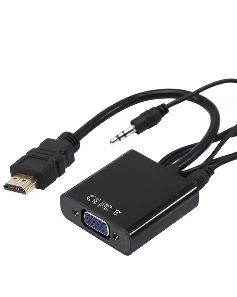 Conversor Hdmi a Vga Con Audio