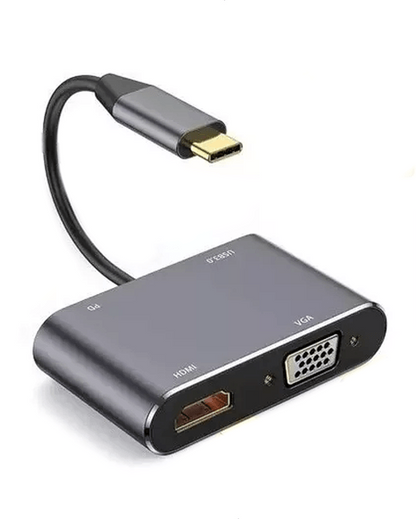 Adaptador Tipo C 4 En 1