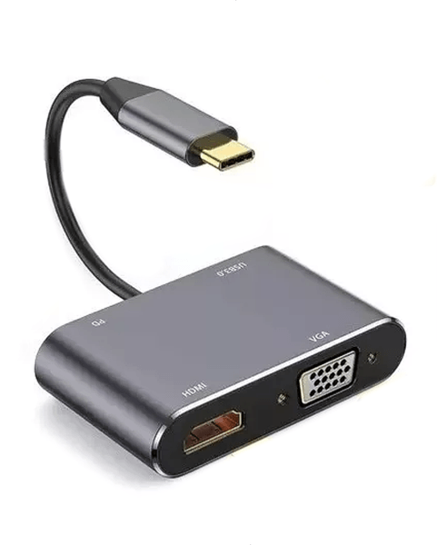 Adaptador Tipo C 4 En 1