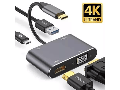 Adaptador Tipo C 4 En 1