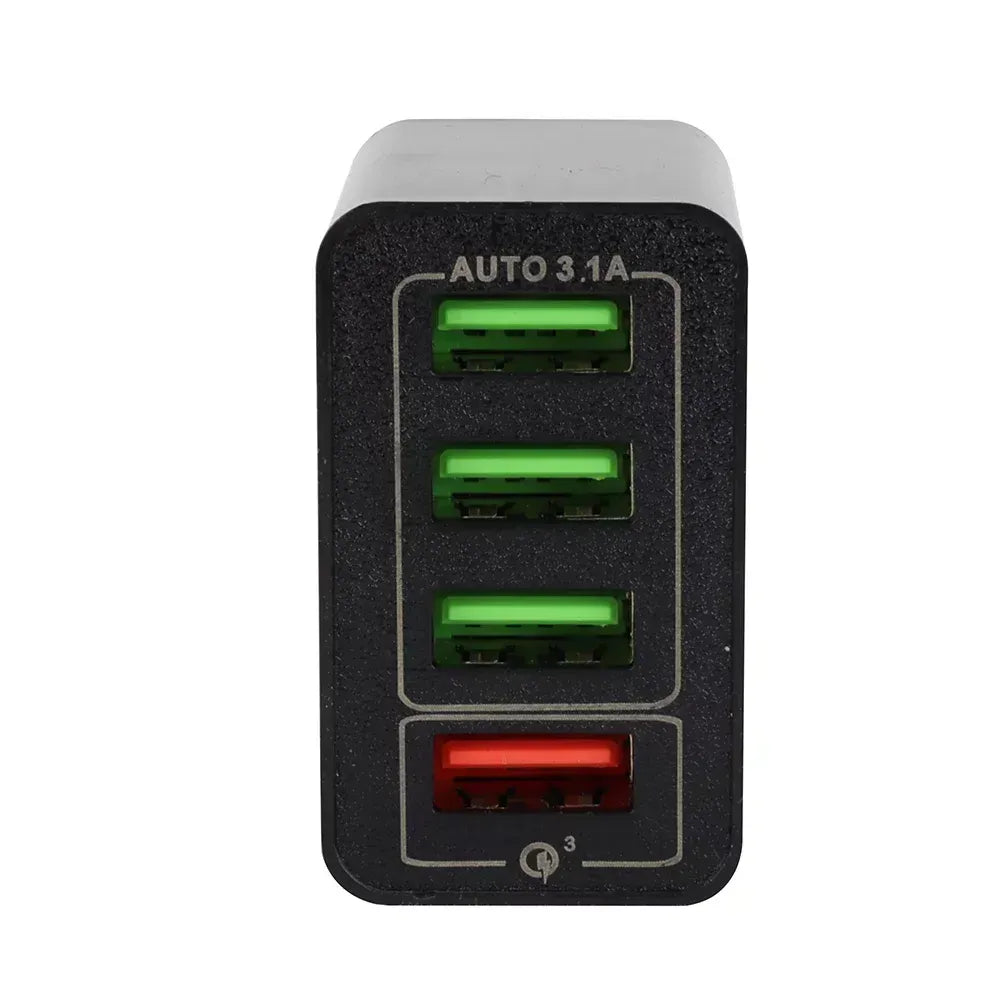 Adaptador Usb Carga Rápida 4 Puertos Lh006