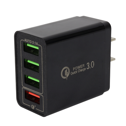 Adaptador Usb Carga Rápida 4 Puertos Lh006