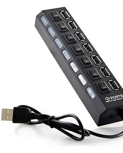 Hub Usb De 7 Puertos